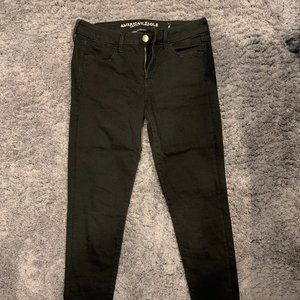 American Eagle Black Skinny Jeggings